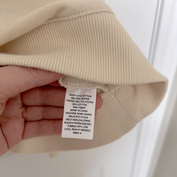 a.n.a a new approach Fringe Sweater - Picture 4 of 4